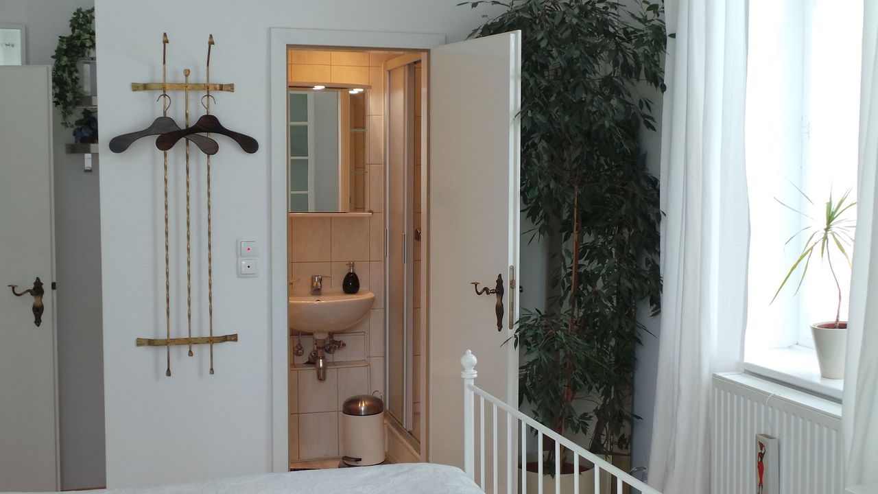 Schlafzimmer - Türe zu Dusche/WC Schlafzimmer - Türe zu Dusche/WC